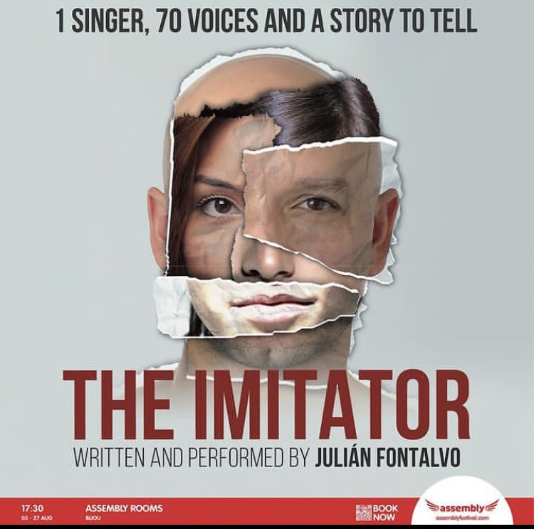 Humans of the Fringe: The people’s story - Julian Fontalvo #edfringe #musicaltheatre #onemanshow #theimitator <a href="/AssemblyFest/">Assembly Festival</a> #edinburgh
