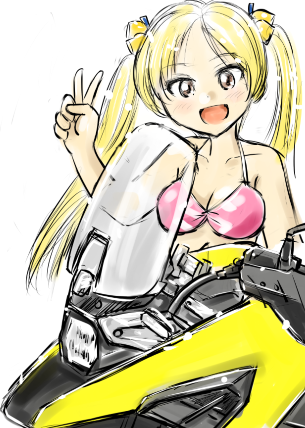 「#8月19日はバイクの日#バイクの日 」|いさかこうじのイラスト