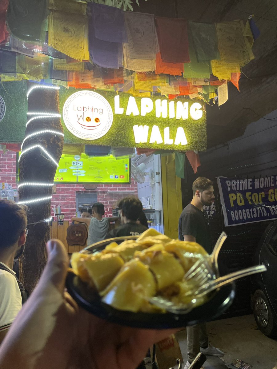 Have you ever tried Laphing? It is yum & spicyyyy 🌶️🌶️🌶️🌶️🌶️🌶️🌶️

#laphing #laphingwala #delhifood @DelhiFoodies #kamlanagar