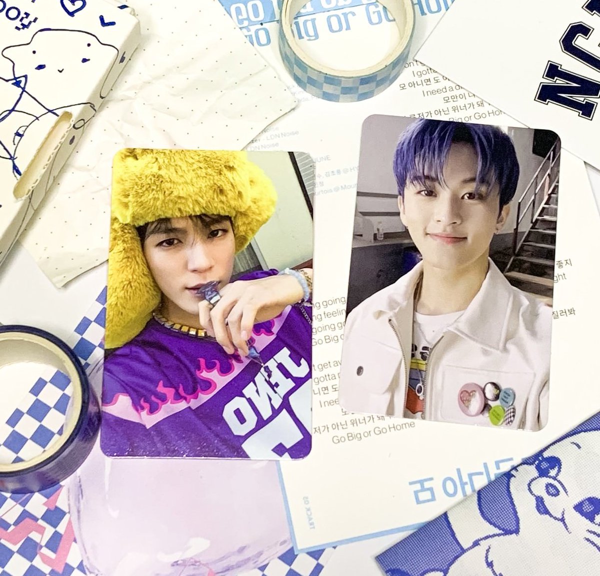 hrjave's tweet photo. [ 📫 ]  mail from @pwarkscart

〰︎  look what came in the mail .ᐟ

mark &amp; jeno set  (!) had arrived ><  tysm for the fast and hassle free transaction with  u , xoxo dirk (𓇼) 

˗ˏˋ  #drmails  #from_pwark  ˎˊ˗ https://t.co/909CO0o41D