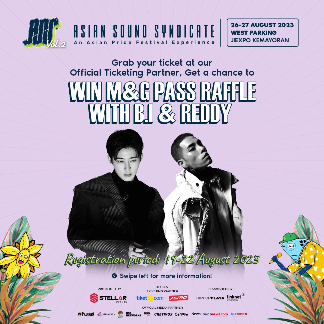 asiansyndicates's tweet photo. ARE YOU PREPARED ENOUGH TO MEET THEM?🤭

@shxx131bi131 and @kimhongwu will greet you face to face on the event! Don’t forget to swipe left to see the terms &amp; conditions, and click the link on our bio to fill in the raffle form! https://t.co/idithVoAAl