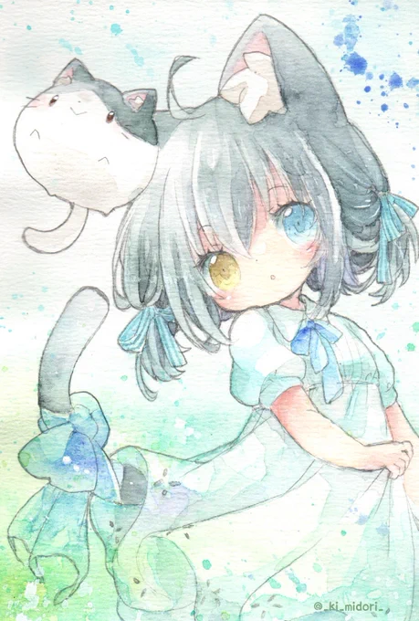 いつも絵見てくれたり反応してくれるの感謝です☆何だかんだ言って居続けると思うのでこれからもよろしくなのです…。#ド直球に言いますが今フォローしてくれてる人本当にありがとうございます 