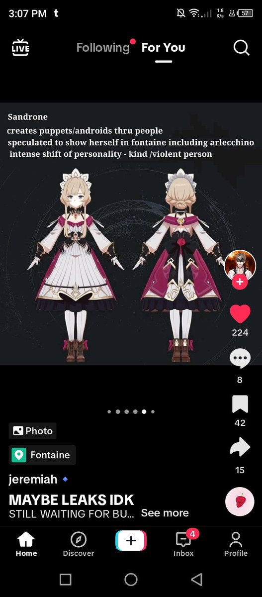 scaraomi_timely's tweet image. | #bubblecat 🫧

SANDRONEEEEE ( afaik the 'model' is actually fan art so :,,,,,D ) I miss my wife, I hope she shows up in Fontaine :&amp;lt;