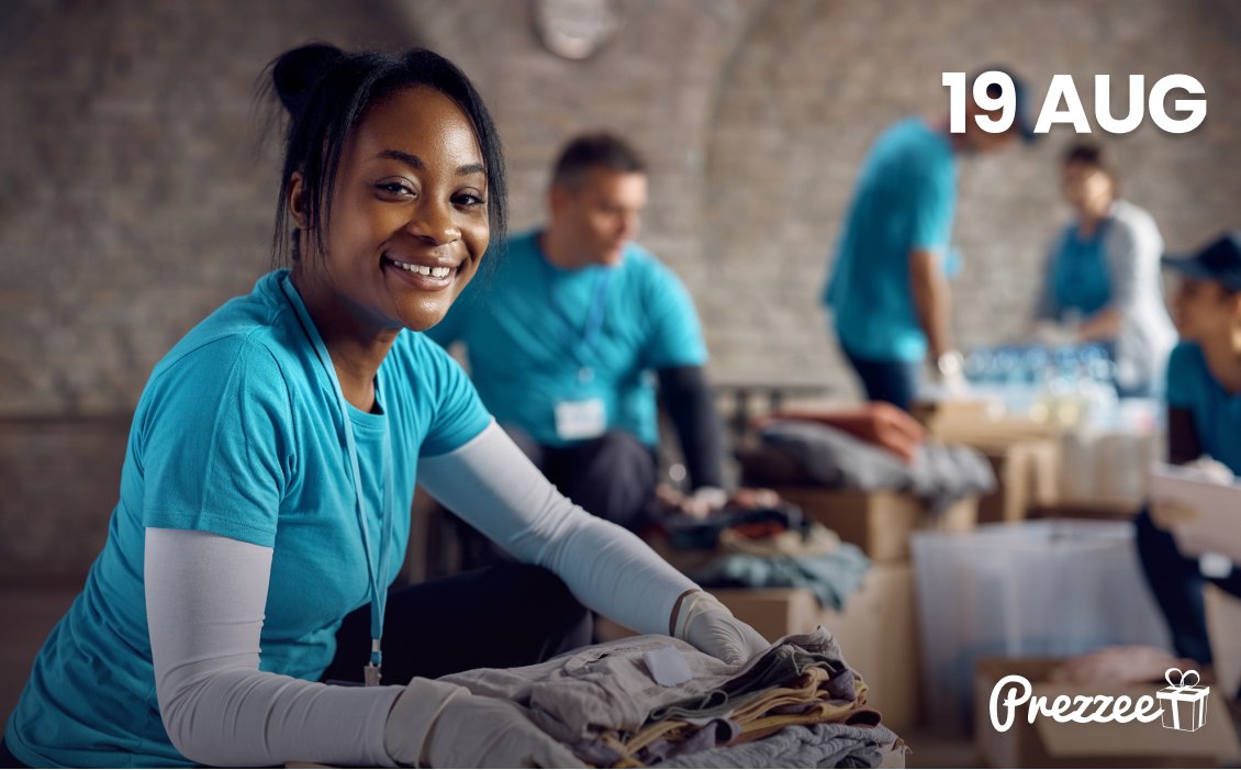 People are changing the world. Show your support with the #WorldHumanitarianDay Prezzee Smart eGift Card!

Gift now: linktr.ee/prezzee