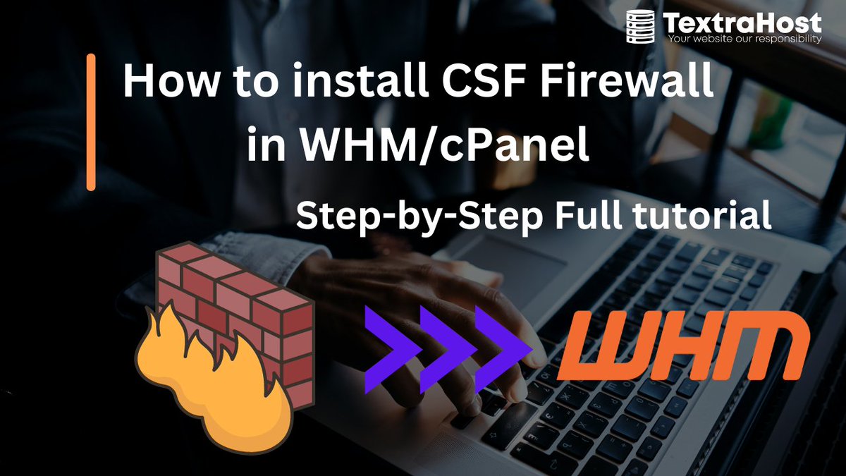 TextraHost's tweet photo. Introducing CSF Firewall 🛡️: Your server's safeguard against threats! CSF, an easy-to-install SPI firewall, enhances Linux server security. Let's dive into the world of CSF and its protection prowess. 🔒 #ServerSecurity #CSFFirewall https://t.co/6Lbr3SxPO0