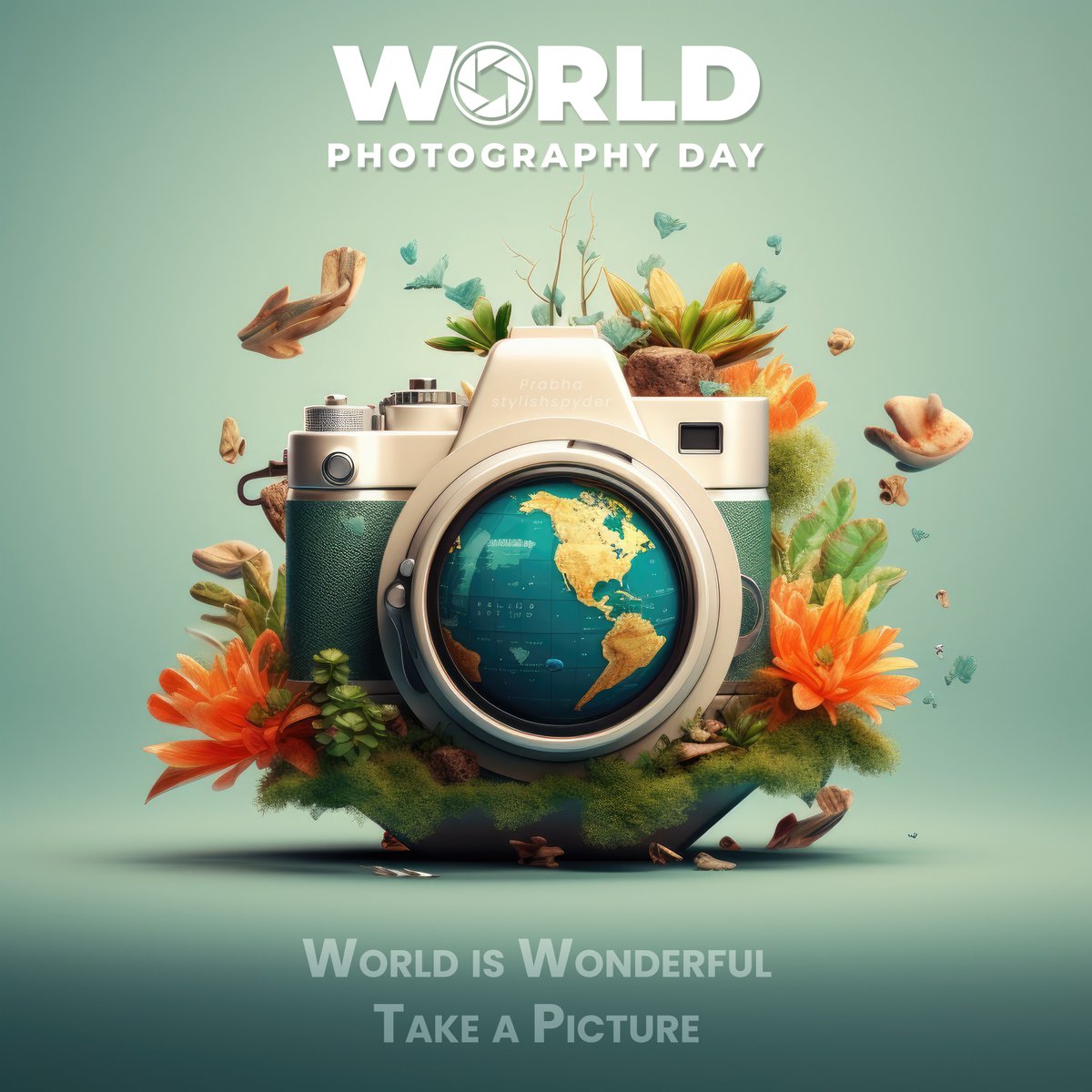 Prabhastylish's tweet photo. "Framing Life, One Click at a Time. Wishing Everyone a Picture-Perfect World Photography Day! 📷🌟 #PicturePerfectDay #WorldPhotographyDay https://t.co/E2w3wO50ln