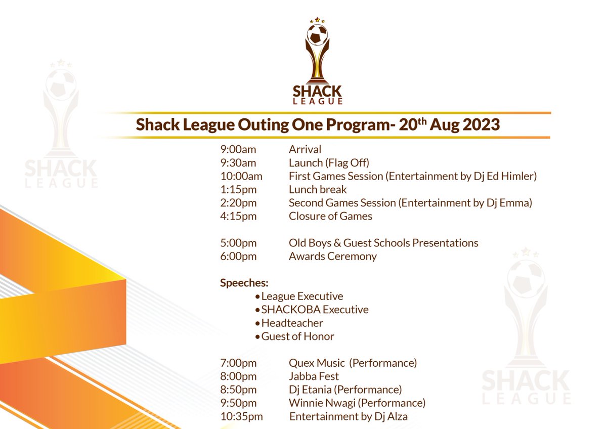 TheShackLeague's tweet photo. MATCH DAY ONE PROGRAM! 

#ShackLeague || #OldFriendsNewMemories https://t.co/Uaf814fy6a