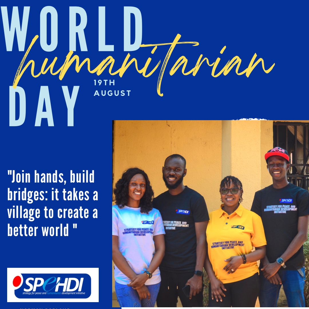 SPEHDI1's tweet photo. Don’t be left out in making a difference to humanity, no matter what, join hands, build bridges: it takes a village to create a better world.
Happy World Humanitarian Day
#WHD2023
#WorldHumanitarianDay
#ittakesavillage
#nomatterwhat
#Peace4dev
#spehdi https://t.co/ZX8sBBhvI4