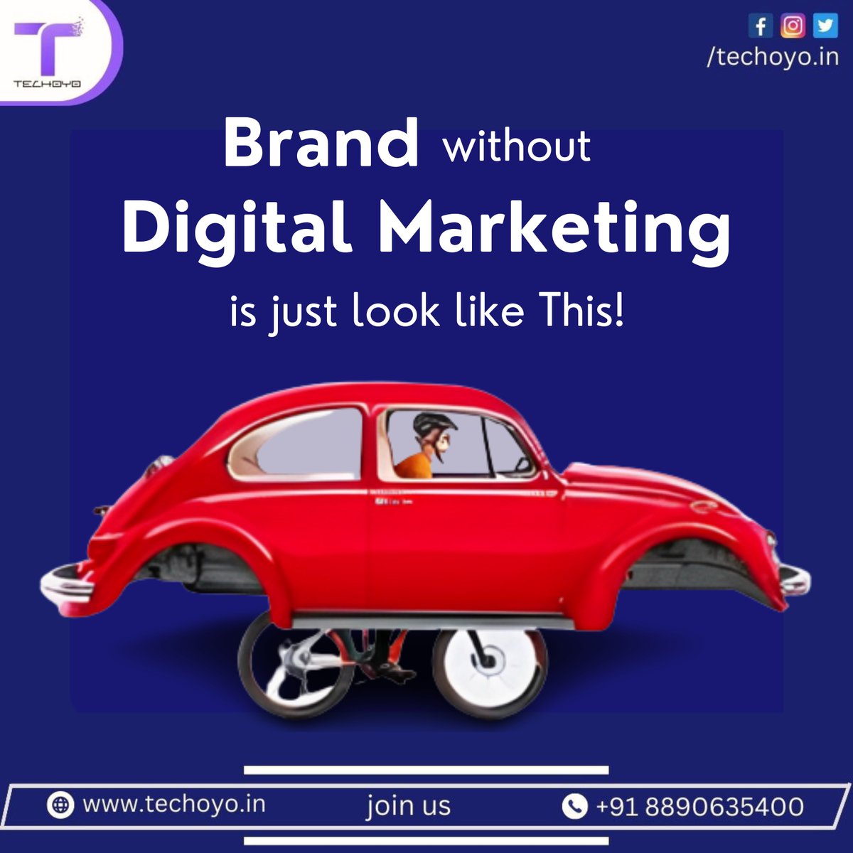 TechoyoIn's tweet image. 🚀 Ignite Your Brand&apos;s Power with Techoyo&apos;s Digital Marketing Expertise! 📈🔥

📞 Contact us at +91 8890 635 400
📧 Email: techoyo.in@gmail.com
🌐 Website: techoyo.in

#TECHOYO #digitalmarketingagency #socialmedia
