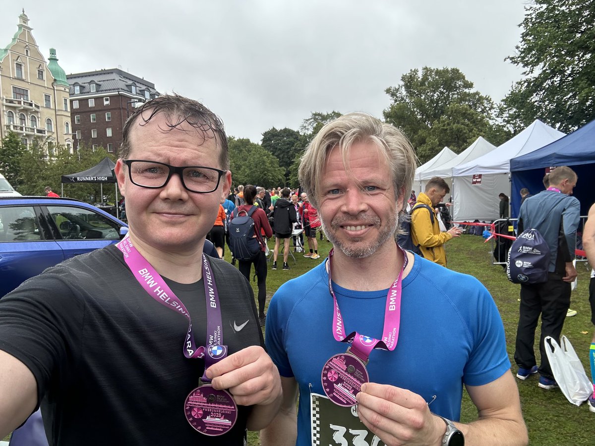 Tuomas Tikka (@tuomas_tikka) on Twitter photo Pakko myöntää että aamuherätys klo 6:30 ei hirveästi innostanut, mutta nyt on puolimarathon takana ja hyvä fiilis. Kiitos <a href="/AnttiLehtonen18/">Antti Lehtonen</a> juoksuseurasta! Pakko myöntää että aamuherätys klo 6:30 ei hirveästi innostanut, mutta nyt on puolimarathon takana ja hyvä fiilis. Kiitos <a href="/AnttiLehtonen18/">Antti Lehtonen</a> juoksuseurasta!