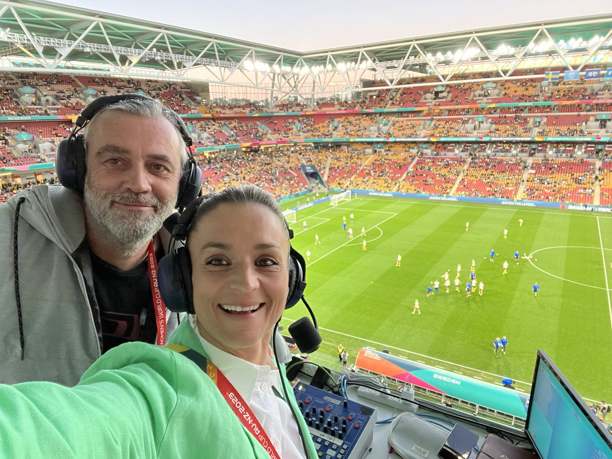 Final gig at the #FIFAWWC with @Bubs_11 ⚽️