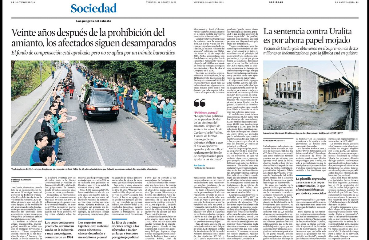 #amianto #Fedavica Konpentsazio fondoa orain!