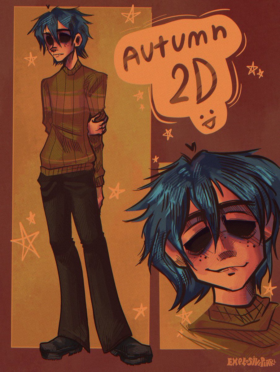 Toodie #gorillaz #2D #arttwt