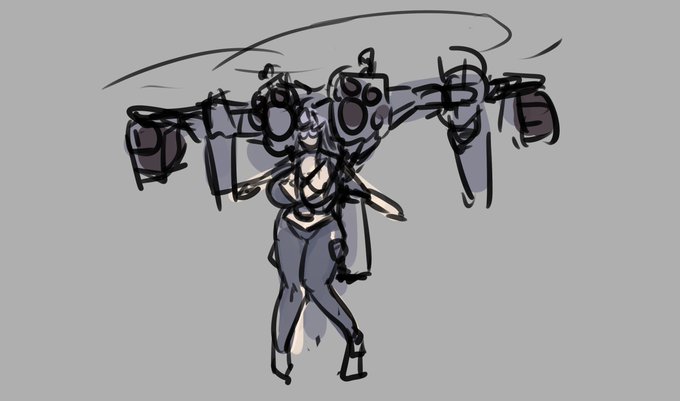 またなんかラフ描いてた。 