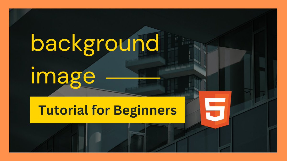 mjshofy's tweet photo. Which one?

YouTube thumbnail for an upcoming video on my (codermj) channel about background images in HTML and CSS! https://t.co/NkzXd7Eqjr