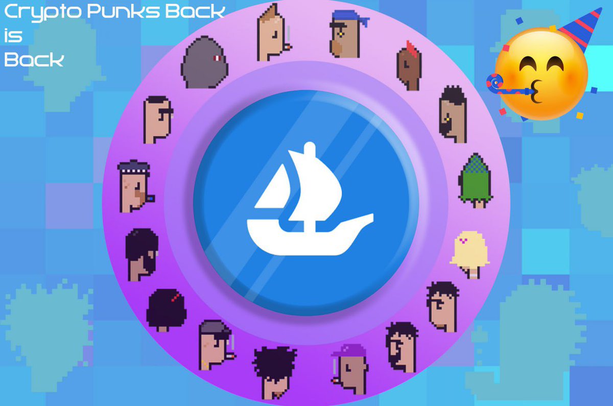 🚀 Fantastic News! 🚀

We're excited to share that the CryptoPunksBack collection is now back and open on OpenSea after a brief pause! 🚀🎉

We encountered a minor hiccup, but with the incredible support of our community and after thorough verification of our documents, the