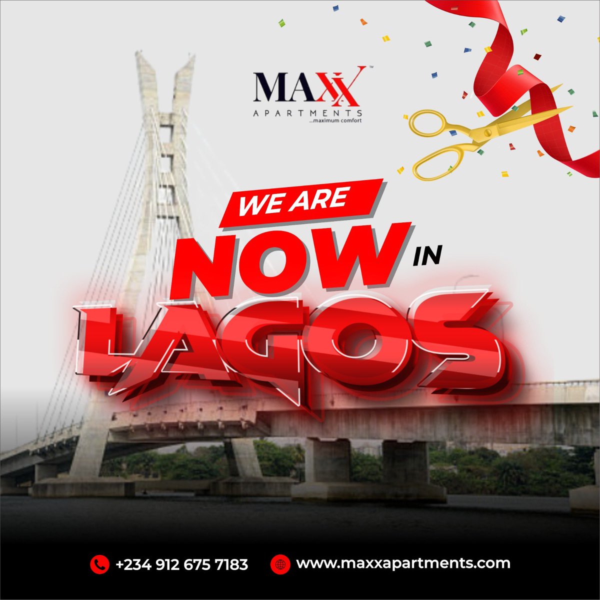 maxxapartments's tweet image. Hello beautiful people! We’ve got great news for you. @maxxapartments has officially touched down in Lagos! As always, we remain committed to giving you the best. #lagosconnect #shortletsinlagos   #lagoseventplanner #shortletinlagos  #airbnb #nigeria  #airbnblagos  #apartments