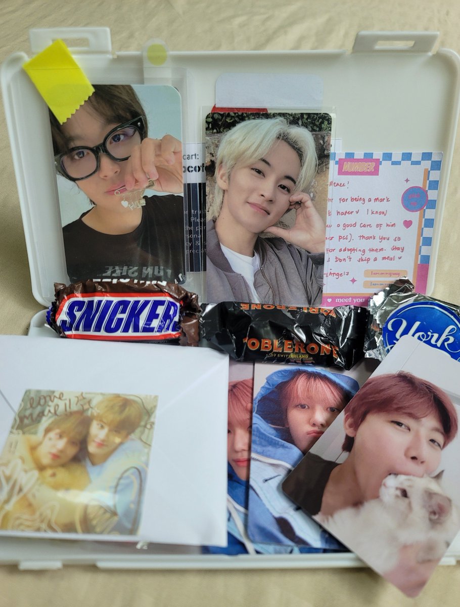 cheeydee's tweet photo. Hello, @formymarklee! The adorable everland mark lee and his friends finally went home. Glad you let me adopt them. And oh the freebies, 💯. Thank you so much for another smooth transaction! 🤍
#mintchocofeedbacks https://t.co/OozJnJmuU5