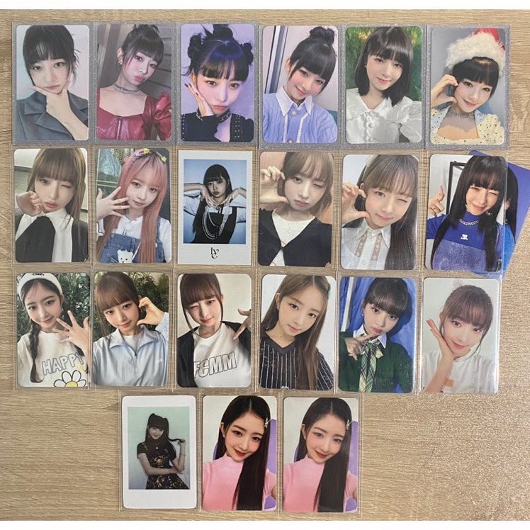 IVE PHOTOCARDS ASSORTED REI | ELEVEN LOVE DIVE AFTERLIKE I'VE

shope.ee/3AeCOlZzc1

 wts lfb ph ls sco ive jang wonyoung wony gaeul leesoo rei ahn yujin liz dive ld pob selfie selca pola pc photocard 1st album 11 lodi afli
