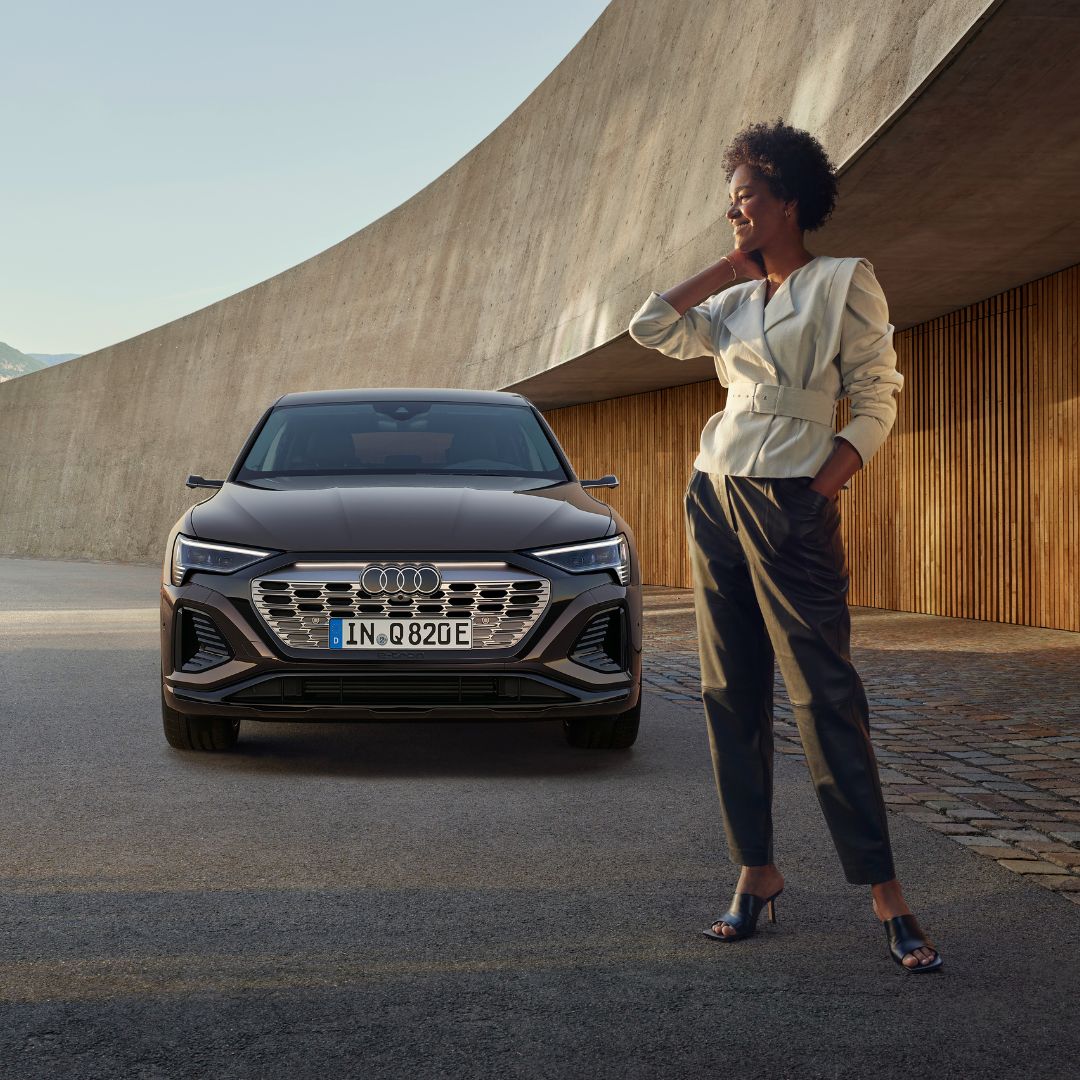 AudiIN's tweet photo. The right car for right now.
Experience the new, fully electric Audi Q8 e-tron range.
Explore Now: https://t.co/YF0dy0PwLQ
*T&C Apply.
#RightCarForRightNow #Q8etron #ProgressYouCanFeel #AudiIndia https://t.co/R7ysmgdJqK