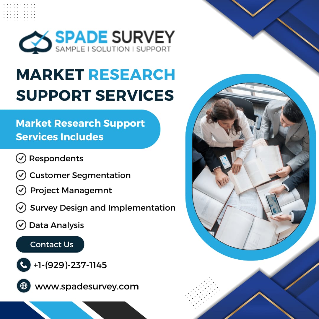 SpadeSurvey's tweet image. Market Research Support Services: Market research is becoming equally important as data has become an integral part of any business organization. 
.
.
More info visit:bit.ly/3orDS2s
#researchsupportservices #surveysampling
#surveysampling #datacollectionservices
