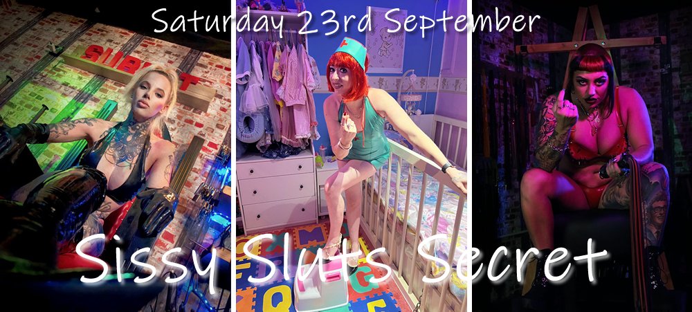 PainPalace's tweet photo. Join these amazing Beautiful Ladies for 4hrs of sissy slut fun with @SkinGirlSugar @xinkedbarbiex and @SatineThe61861 For more info https://t.co/guF10VvWhk https://t.co/osoN4H3XCP