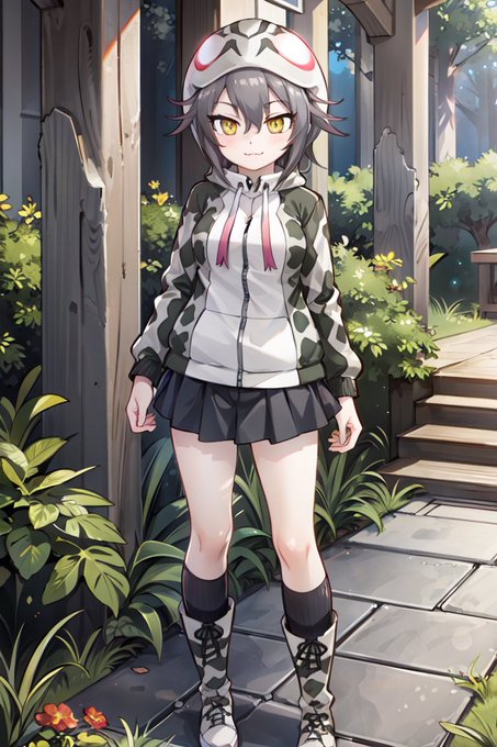 AI描きプログラムでハブを作ってみました🐍☀️

#けものフレンズ 
#AIイラスト #AIart 