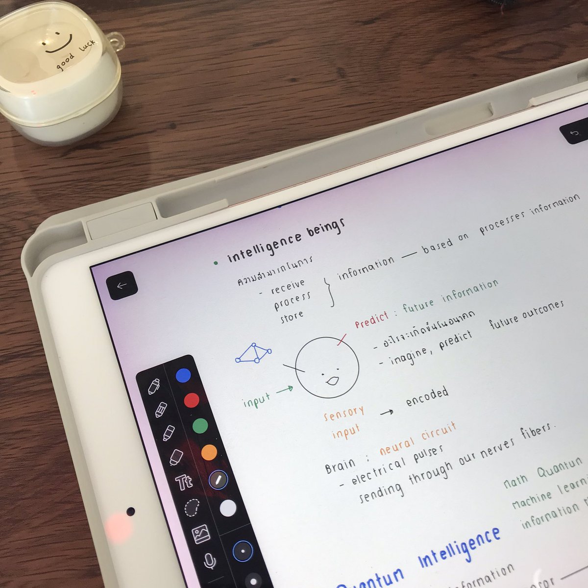 DPleum_'s tweet image. What’s meaning of 
“ being intelligence “ 🤔
#MachineLearning #QuantumComputing #notability