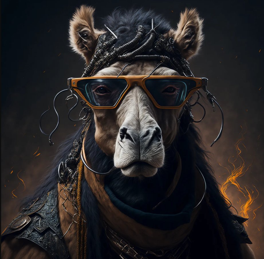 Ai is soo cool these days...

#promptchallenge 
Keywords
1. crypto
2. cool
3. fav animal

Go!