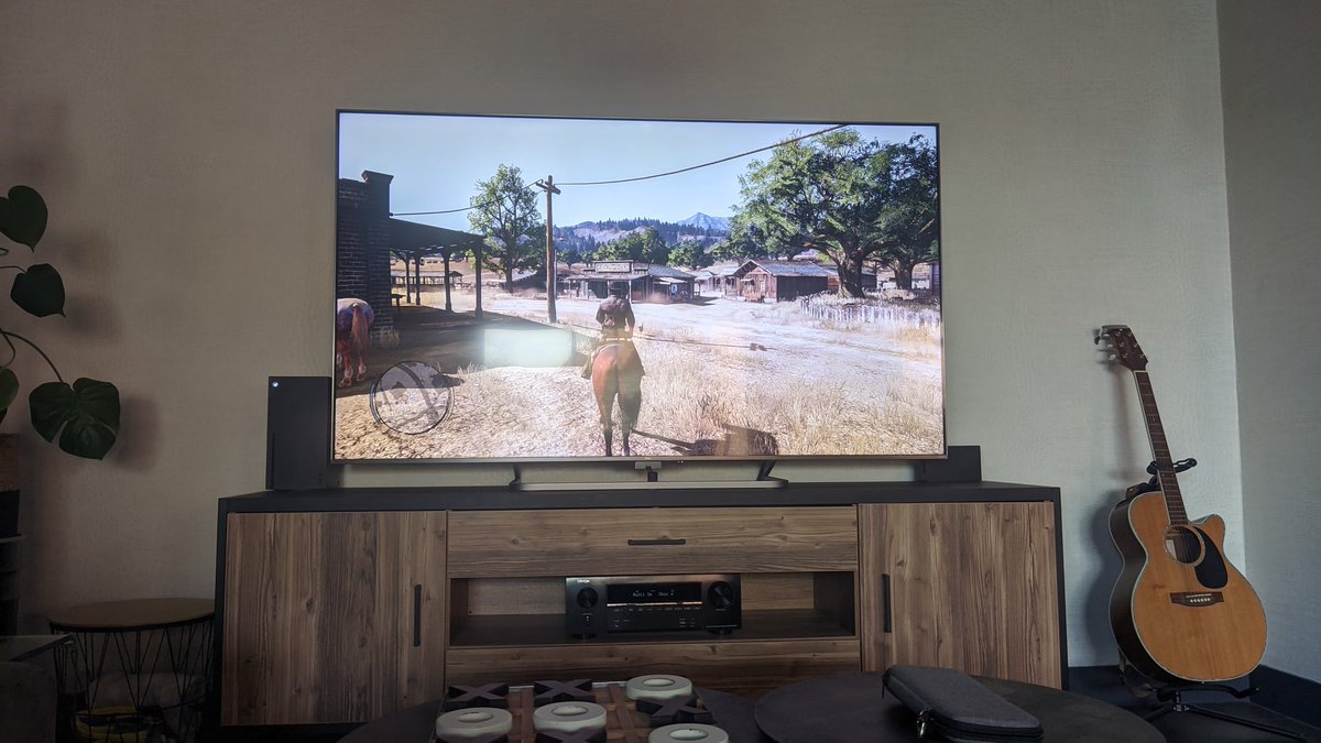 Agrimok's tweet photo. #RedDeadRedemption + Undead Nightmare + Red Dead Redemption 2 à 7.48€ sur ma Xbox Series X en 4k. Merci @Dealabs pour ce tarif de zinzin 😜 https://t.co/gRiLt30VUg
