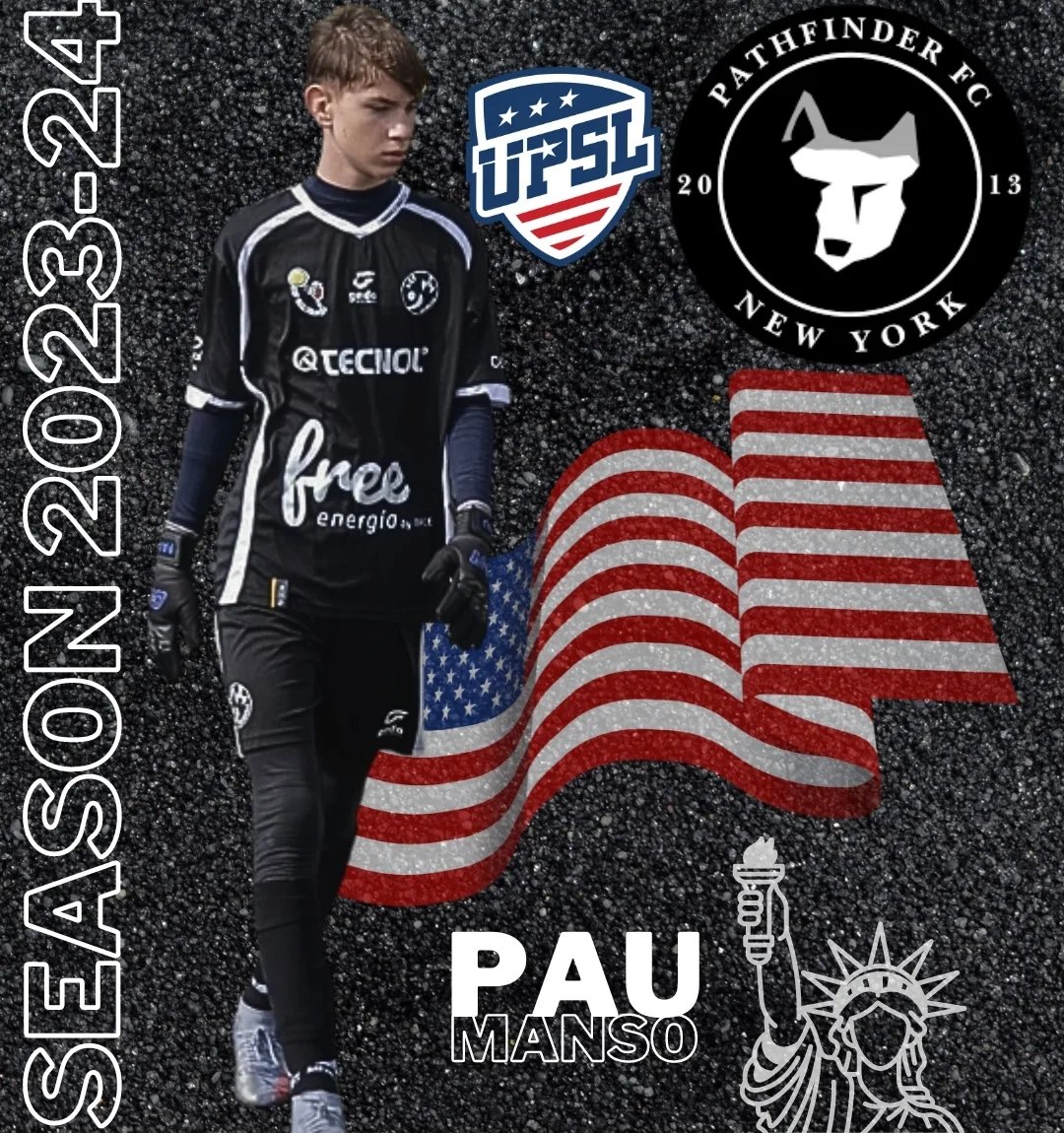 jmansodent's tweet photo. Cuando menos te lo esperas surgen oportunidades únicas en la vida, y cuando tu hijo decide vivirlas, solo te queda apoyarle y sentirte orgulloso por el gran paso que va a dar.
La semana que viene Pau volará a Nueva York para jugar con @pathfinder_fc y seguir sus estudios allí. https://t.co/0VuoeX5glE
