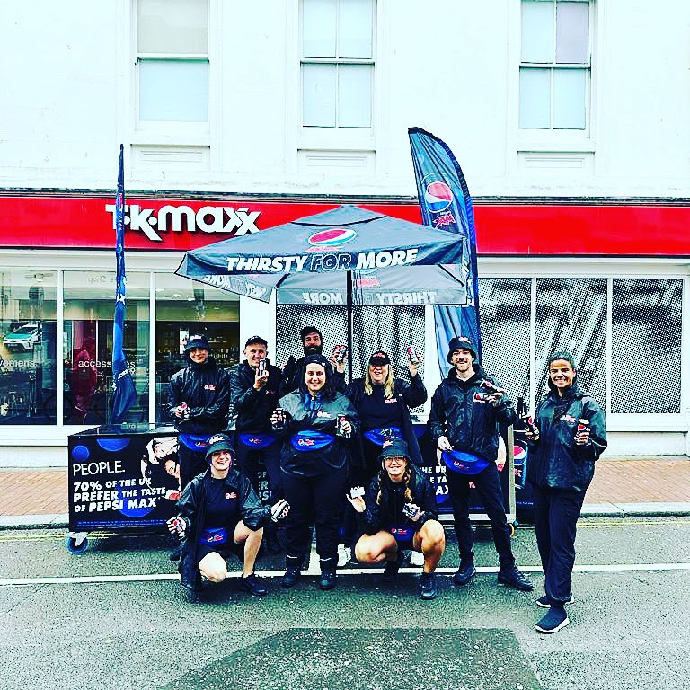 brandonwright5's tweet image. Where do I start fantastic day (yesterday) working on @PepsiMaxUK events campaign in Brighton 🌧️ ☀️ #wemakeevents