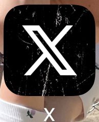 Broer wie heeft er gecummed over m’n X logo