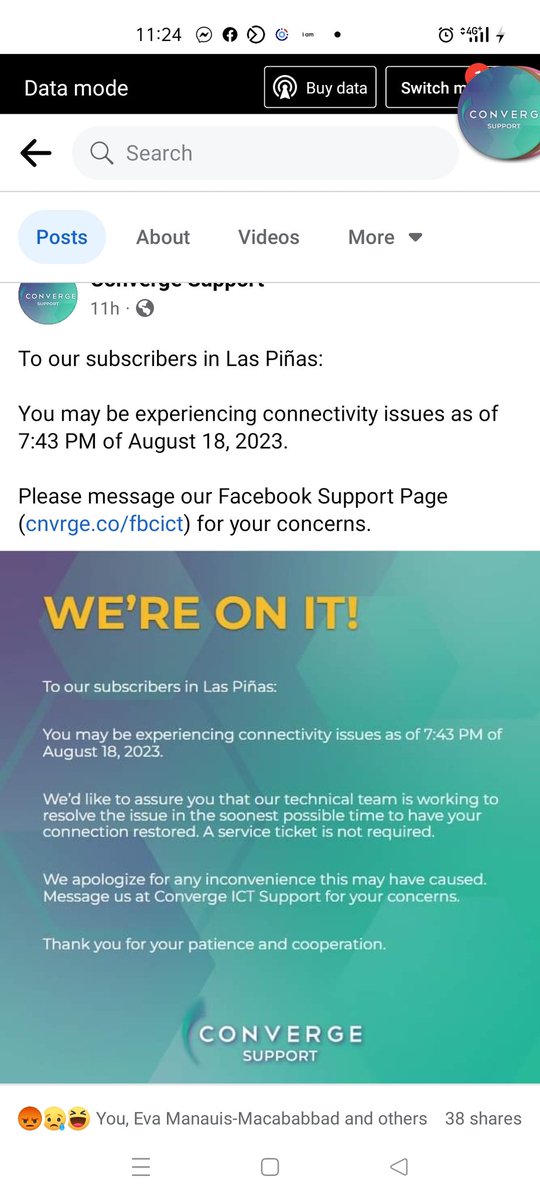 ThisFilipinaMom's tweet photo. @Converge_CSU when is the resolution of this? Kagabi pa walang internet and we cant get anything helpful from your FB CS except for basic troubleshooting. Ano na bang update? Why is this taking so long? https://t.co/ayiLsb8Aul