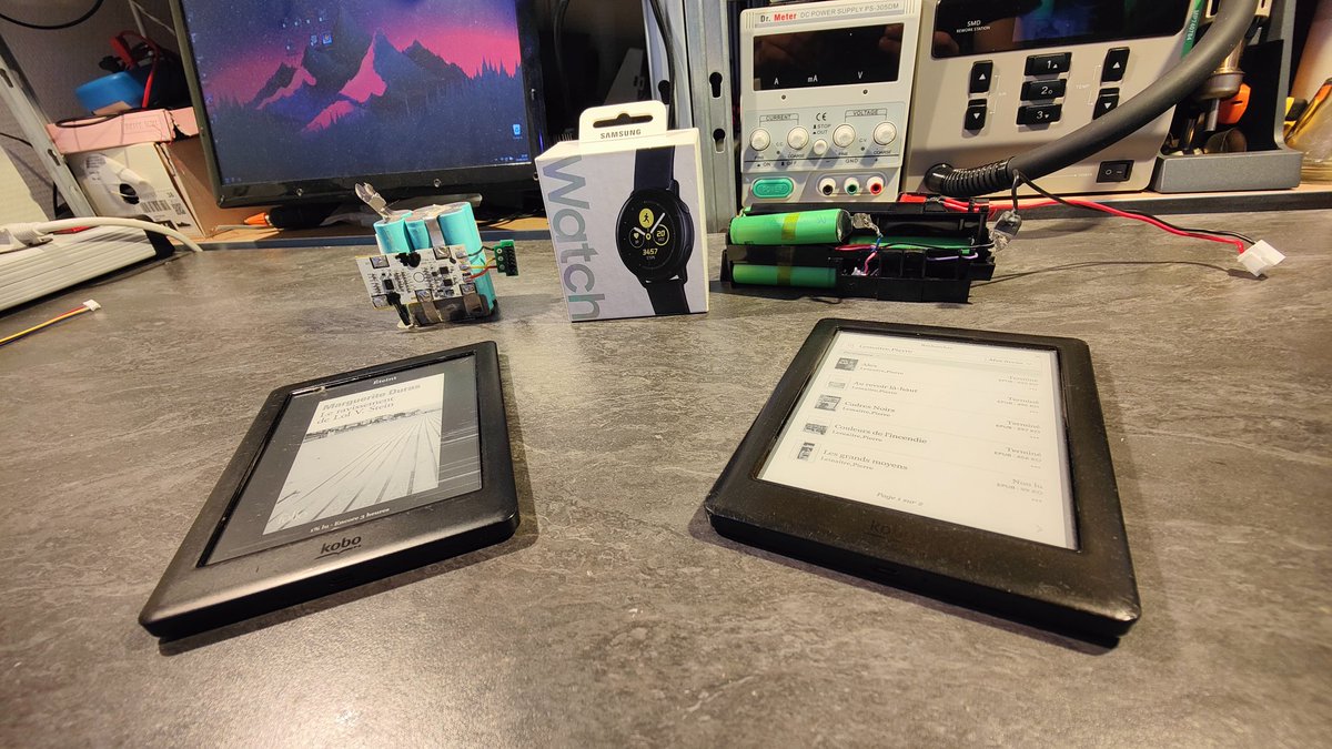 CabriDIY's tweet image. Aujourd'hui un live un peu différent 😁

On va tester ma nouvelle soudeuse par point sur 2 batteries d'aspirateur, avec deux liseuses en refaire une et tenter de sauver une Samsung Galaxy Watch active achetée 10€ 😅

C'est sur twitch.tv/cabridiy