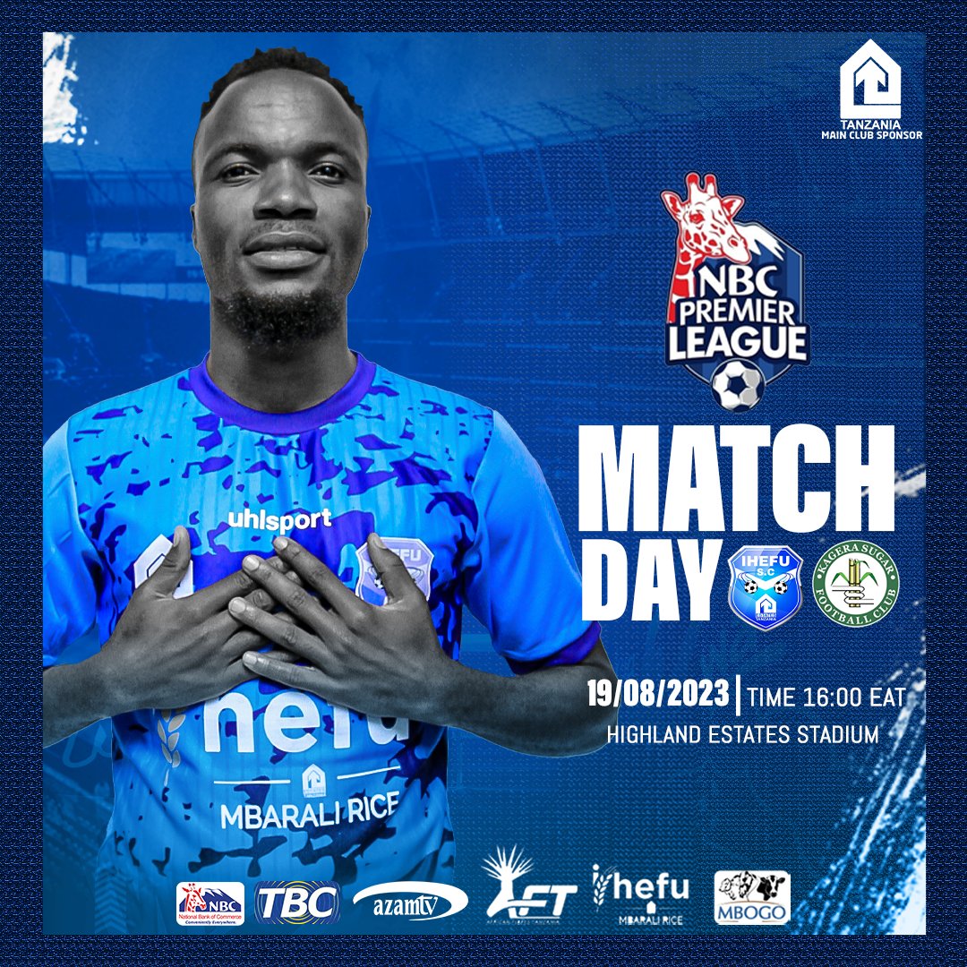 Fanlaihefu's tweet photo. ❗️ＭＡＴＣＨ  ＤＡＹ❗️
     IHEFU FC ⱽˢ KAGERA SUGAR

🏟️ | HIGHLAND ESTATES STADIUM
⏱️ | 16:00 EAT
🎫 | FREE 
.
👉 Kagera sugar wakipata hata sare tuu niulizwe mimi, kagera watake wanapikwa wasitake wanapigwa ivyo ivyo.😄

#Football Made in Mbarali 💯 https://t.co/jSs2Ddg4wG