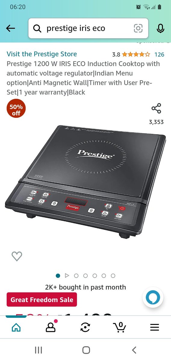 son_of_joy's tweet photo. Ordered prestige pic but received prestige iris eco almost 50%less price..how can you say correct order delivered?
@JeffBezos 
@amazonIN 
@PiyushGoyal 
@AmazonHelp https://t.co/fMOPhENG61