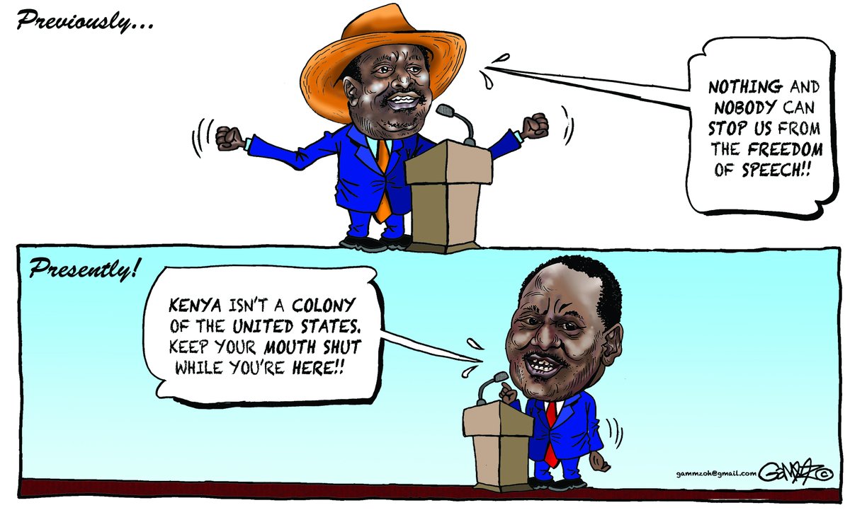 kiddoGAMMZ's tweet image. #Shutup #DevolutionConference2023 Democrazy! Cartoon for @StandardKenya  @KTNNewsKE @ktnhome_