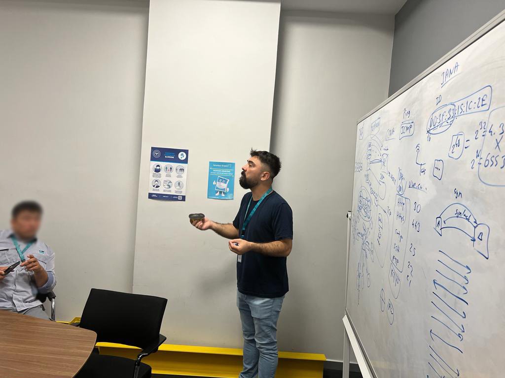 KnowledgeClubTR's tweet photo. İstanbul Havalimanı IGA için CCIE & CCSI Şefik Doğan Kararaylı Hocamızla 7-11 Ağustos 2023 tarihleri arasında Istanbul Havalimanı IGA DC yerleşkesinde düzenlediğimiz 2. Grup CCNA eğitimimizi başarıyla tamamladık.
#Istanbulhavalimanı #IGA #istsystems #CCNA #cisco #Network https://t.co/lQGTTKaVrv