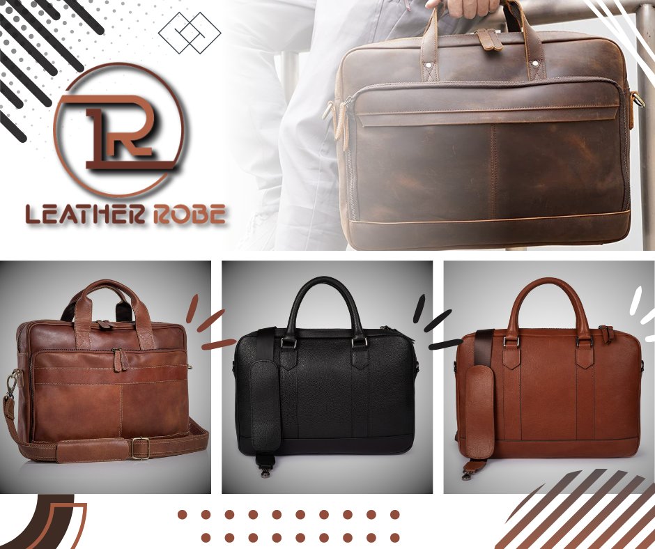 Upgrade your style and protect your tech with our genuine leather laptop bag. Crafted with the finest materials. Get ready to turn heads wherever you go with our premium leather laptop bag.
#leathertrend #leatherrobe #viralpost #laptopbag #leatherlaptopbag