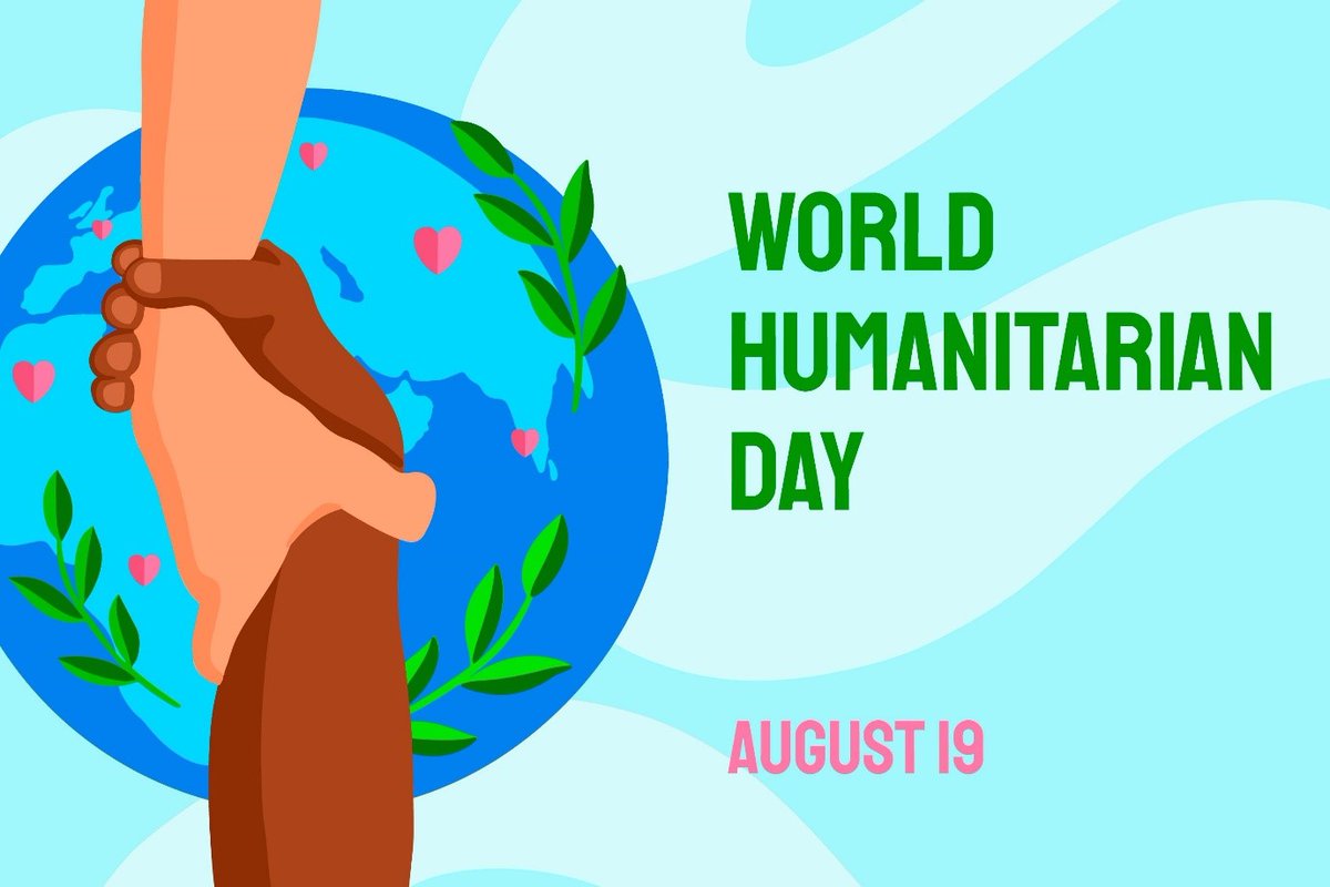 MesehN's tweet photo. It's a day designated by the United Nations to honor humanitarian workers around the world and pay tribute to those who have lost their lives working for humanitarian causes https://t.co/SVgd5Xg6h2