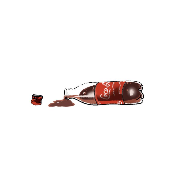 「コカ・コーラ シンプルな背景」のTwitter画像/イラスト(新着)
