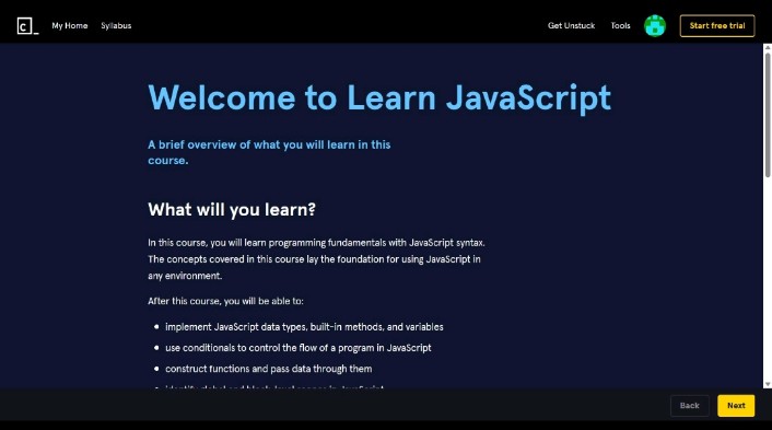 23aryansharma11's tweet image. I'm eager to announce that I'm starting to learn JavaScript from CodeAcademy d I'm eager to learn the basis of JavaScript so that I can start building my own projects I'm at particularly excited to use JavaScript in my ongoing project,
#javascript #webdevelopment #codeacademy