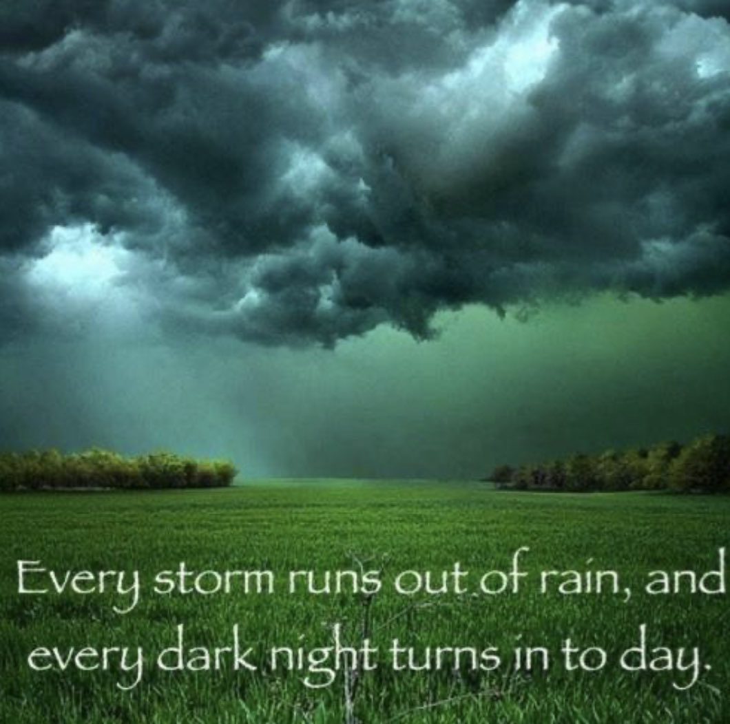 There’s often great clarity to come from a storm. When the calm comes, so too does rational as well as realistic ways of being in the world. When the wind didn’t blow us away, we work to adjust our sails & carry on with the journey.Blessings today. ⁦@lecheiletrust1⁦