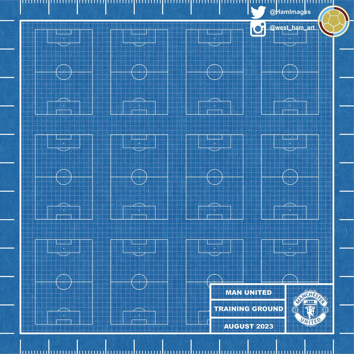 HamImages's tweet photo. 🚨BREAKING🚨

In light of news about Antony, Manchester United draw up plans for a new training ground so all their disgraced players have a pitch to train on alone. #scumclub #protectingabusers https://t.co/dSVNNnBtCa