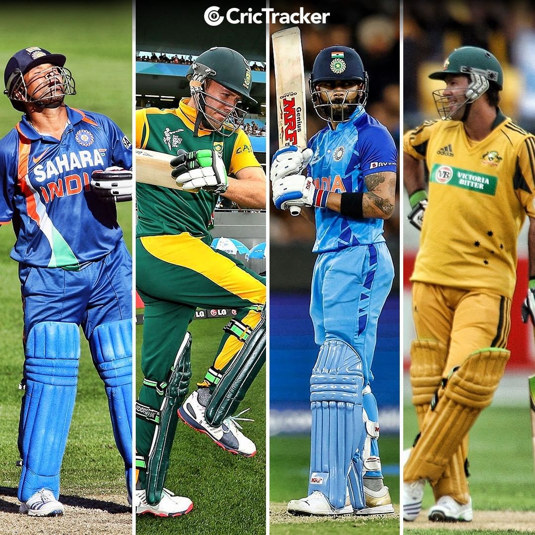 Cricketracker's tweet photo. Rank these batters based on batting skills.