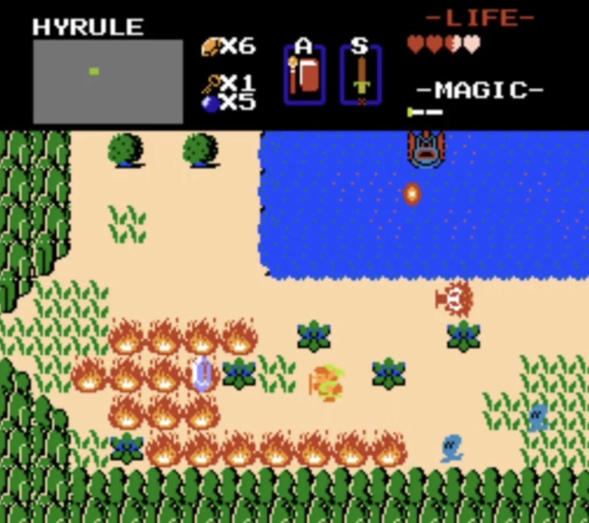 r1kgames's tweet photo. Not my usual content, but I was digging through old files last night and found this Zelda game I made in gamemaker back in 2016. I never released it so I’m doing a let’s play of it on YouTube for fun. #zelda #RetroGaming #neszelda #zeldaclassic #letsplay 

https://t.co/RUxbxzKyKx https://t.co/GlulIvHBrb