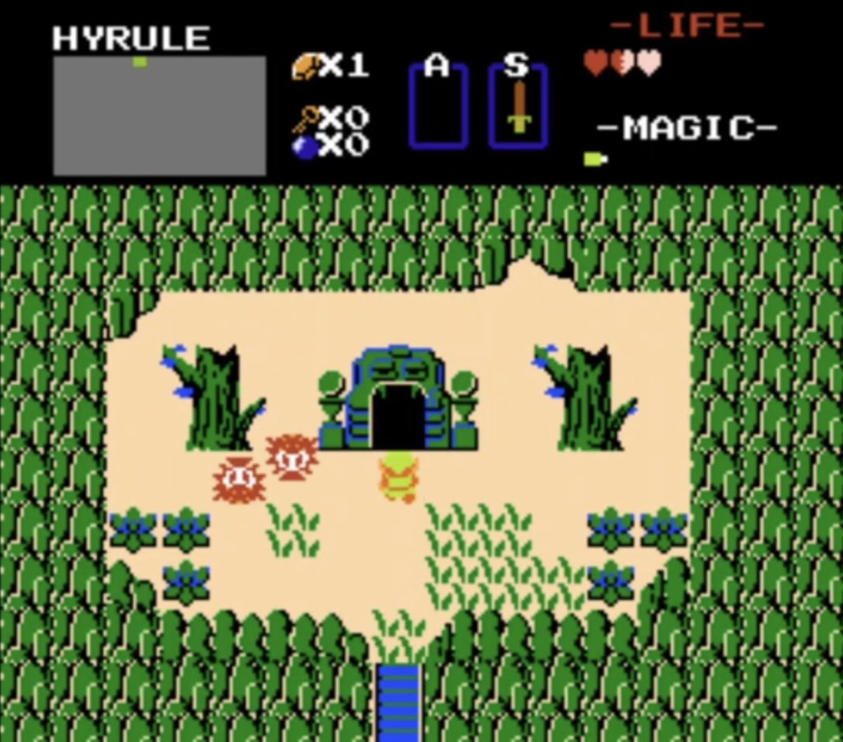 r1kgames's tweet photo. Not my usual content, but I was digging through old files last night and found this Zelda game I made in gamemaker back in 2016. I never released it so I’m doing a let’s play of it on YouTube for fun. #zelda #RetroGaming #neszelda #zeldaclassic #letsplay 

https://t.co/RUxbxzKyKx https://t.co/GlulIvHBrb