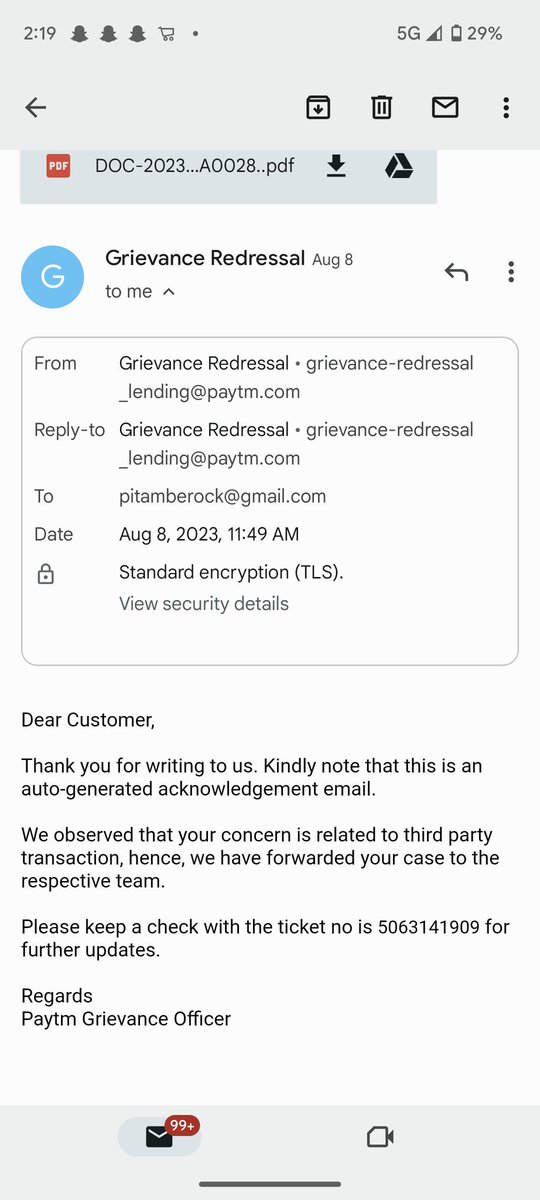 PitamberDipa's tweet photo. Got no update from you @Paytmcare it's been more than 12 days now. https://t.co/2VXBLERFfC