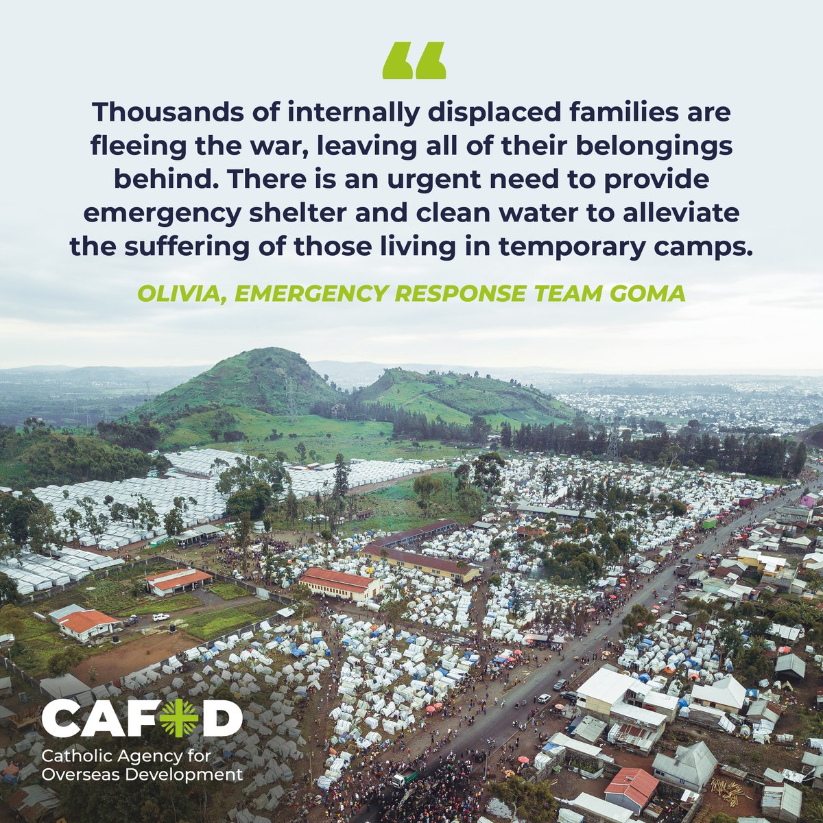 CAFOD's tweet photo. It's #WorldHumanitarianDay! 💚   

Today, we celebrate and give thanks to all of our aid workers, partners and volunteers. 

Read more about how we respond in emergencies 👇 

https://t.co/bXDnPV3URa https://t.co/69GT0oxT4h